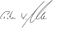 Unterschrift Peter Blanke