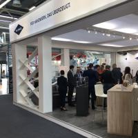 Blanke Systems Messestand Cersaie 2018